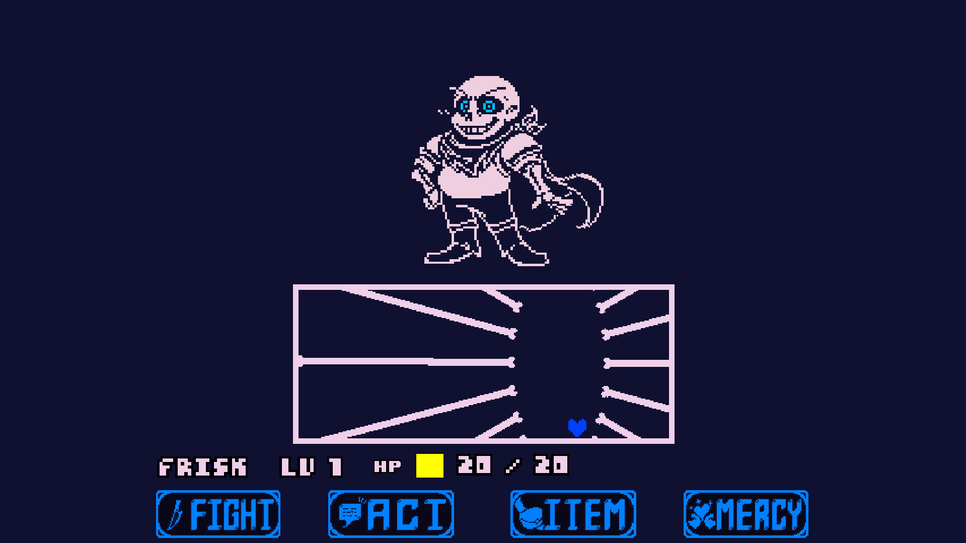 Underswap Sans Fight — screenshot 2