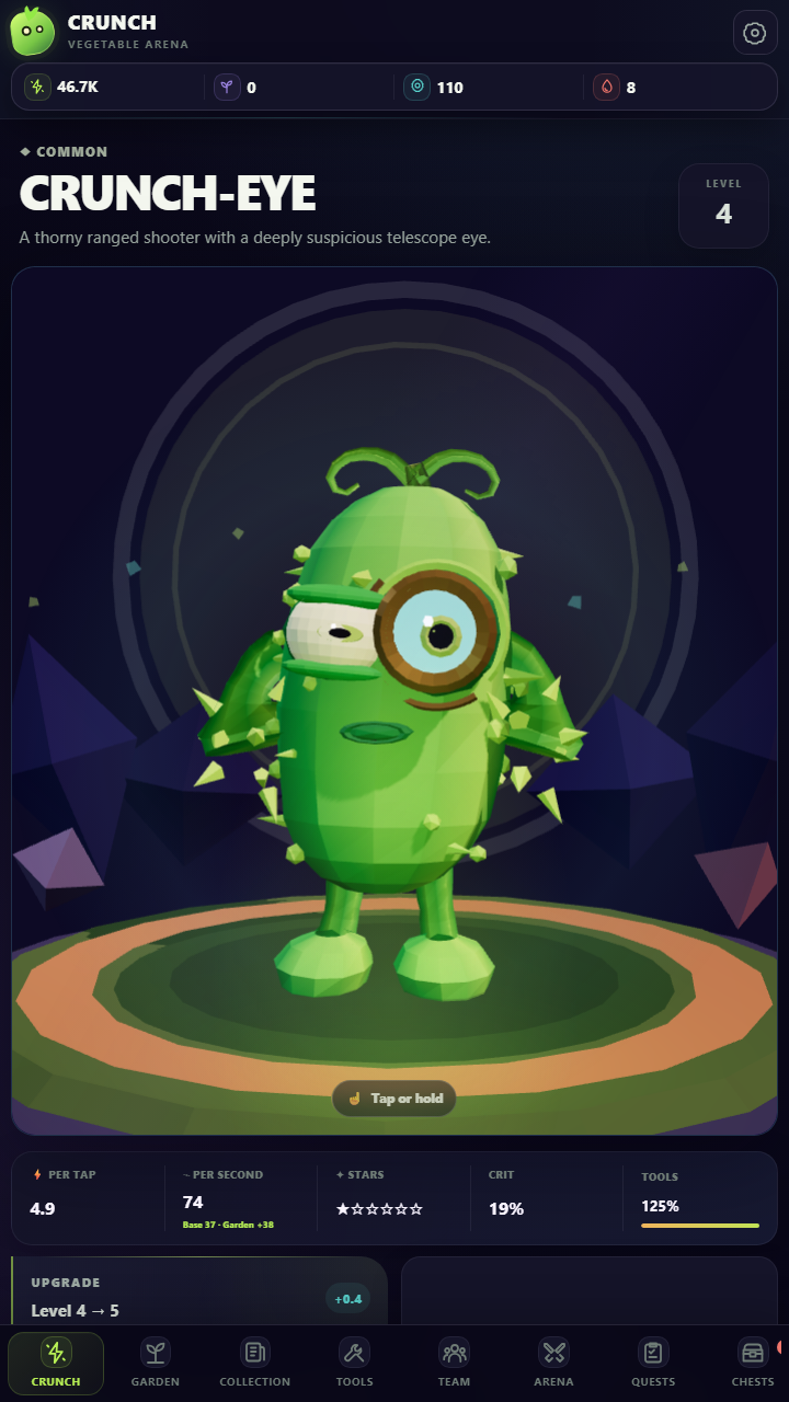 Crunch: Vegetable Arena screenshot 8