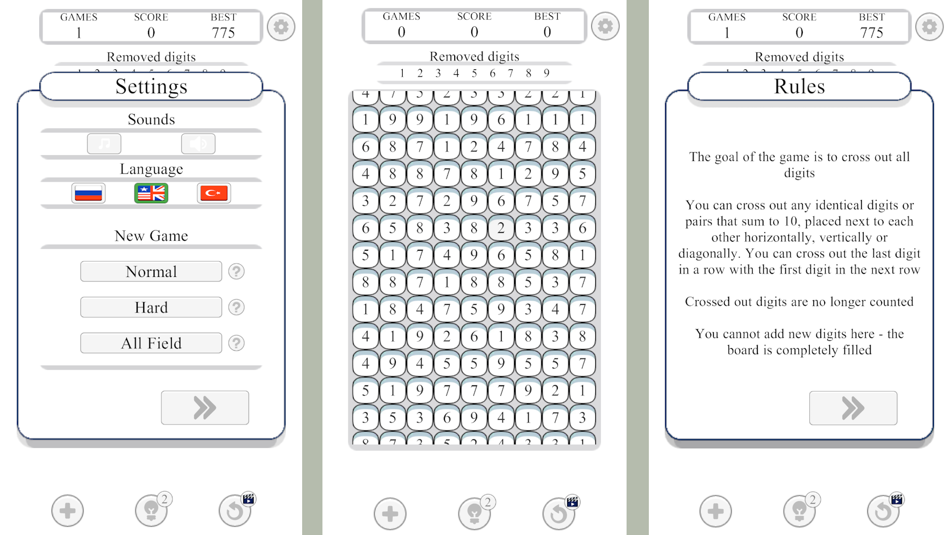 Numbers - Digits: Find the Pair 19 — screenshot 2