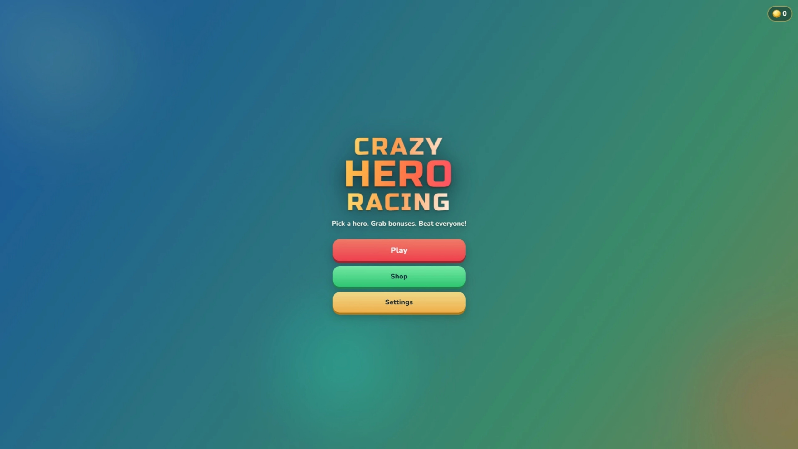 Crazy Hero Racing — screenshot 1