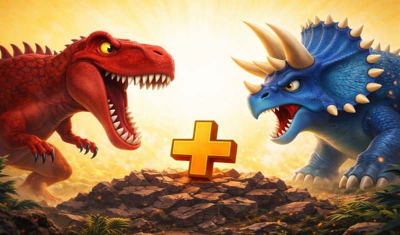 Jurassic Battle! Dinosaur Evolution! game cover