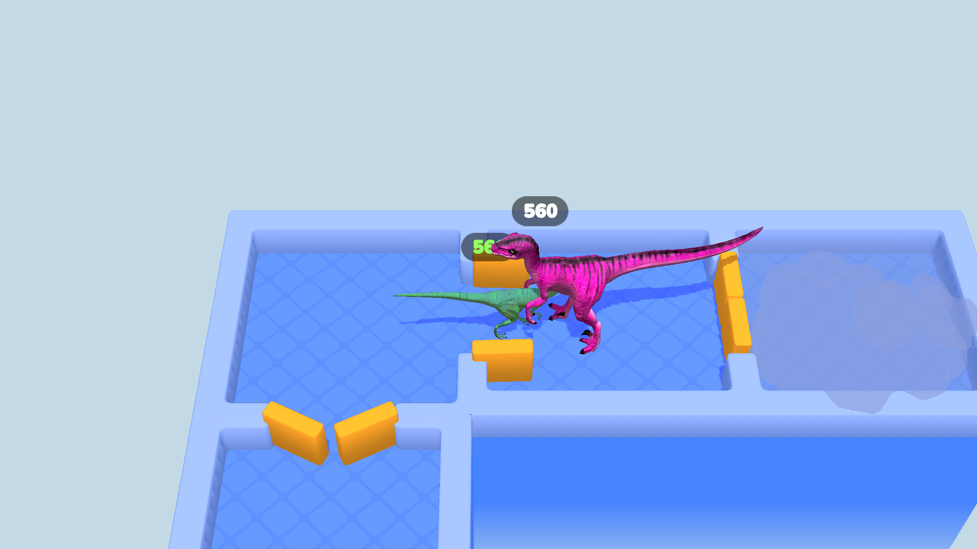 Dinopark: survive in the maze screenshot