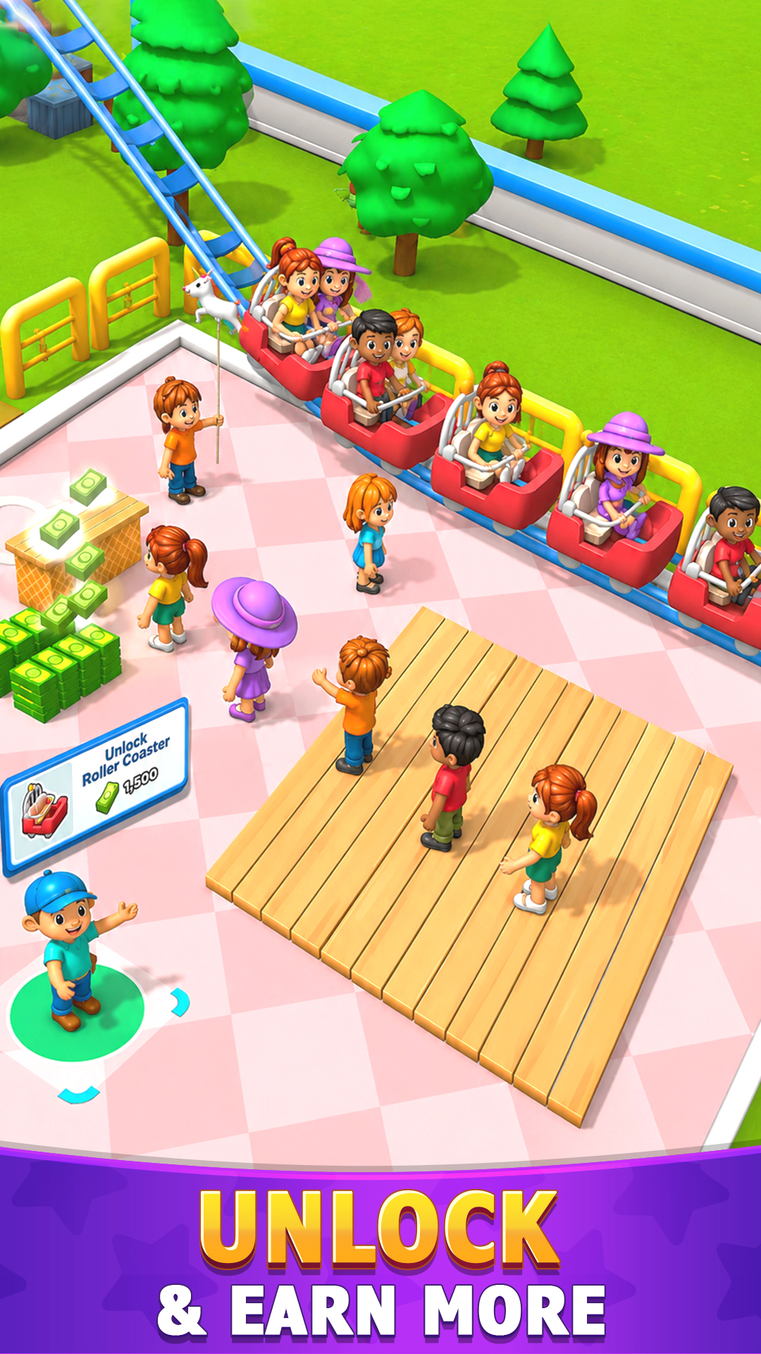 My Perfect Theme Park: Idle Tycoon screenshot 7