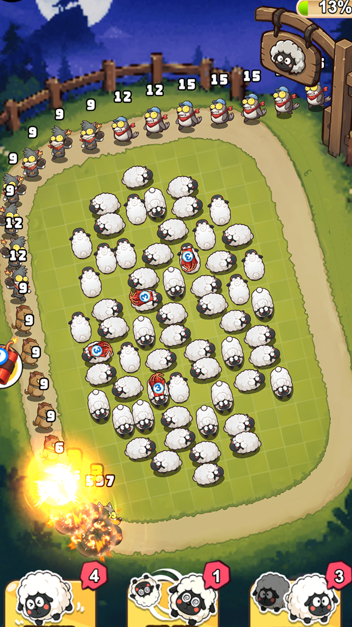 Sheep Escape: Wolf Coming screenshot 4