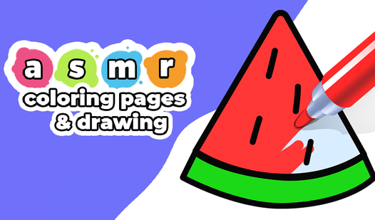 ASMR Coloring Pages & Drawing