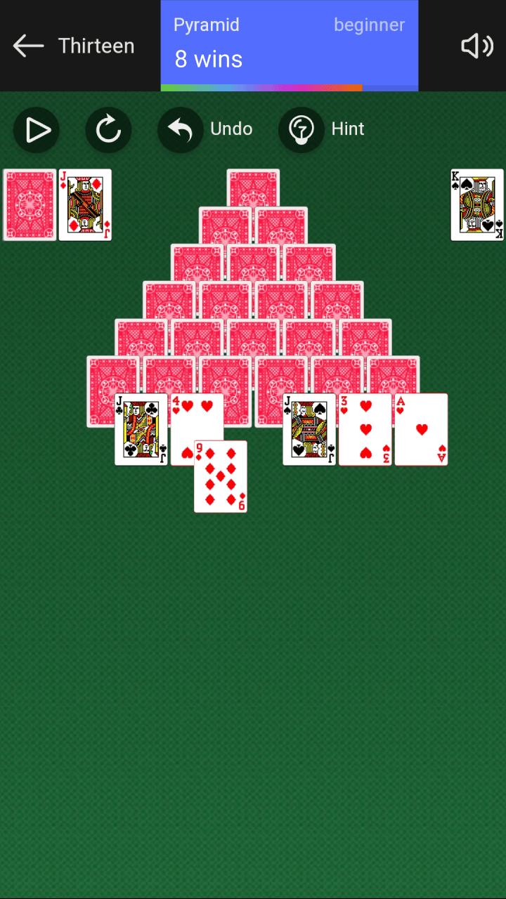Thirteen Solitaire screenshot 8