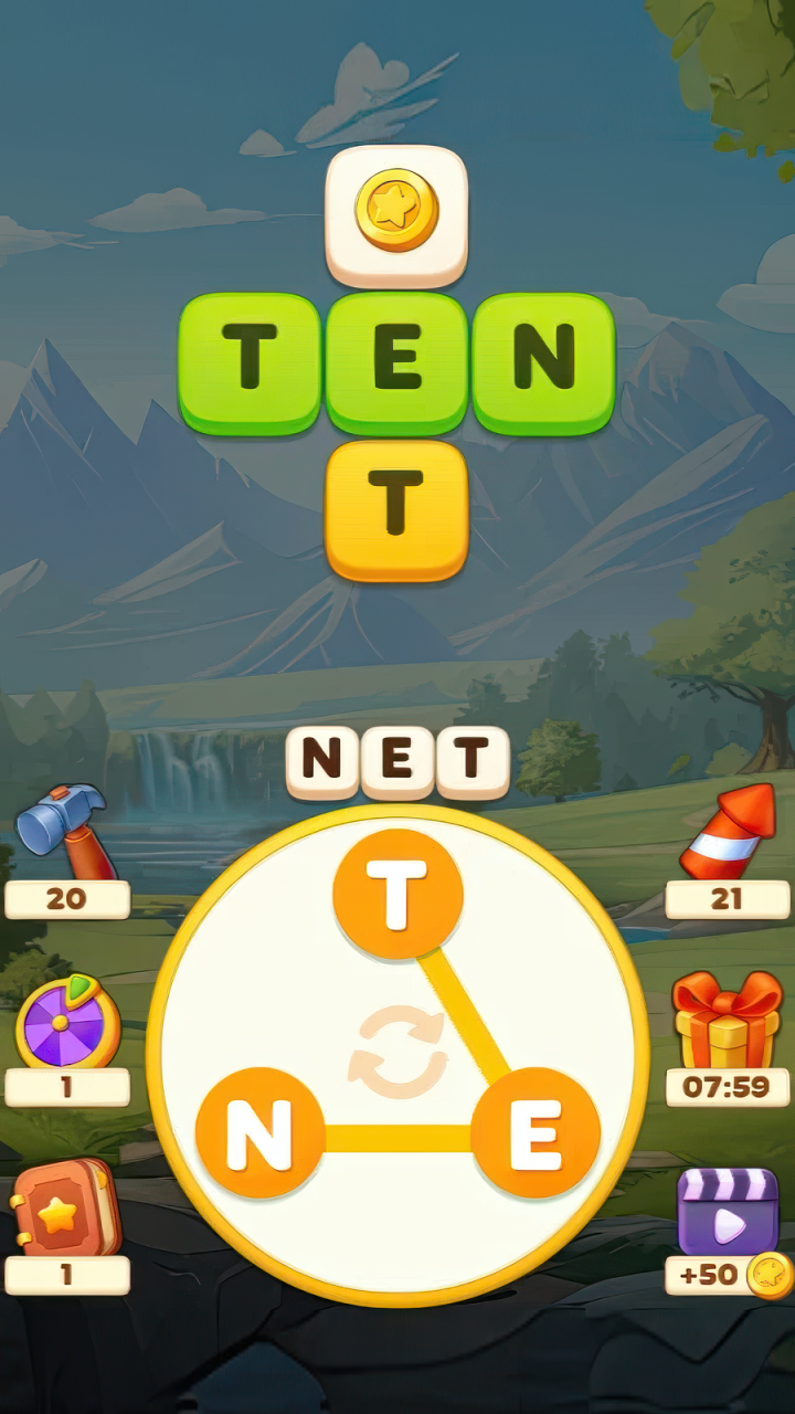 Crossword - Make a word from letters screenshot 5