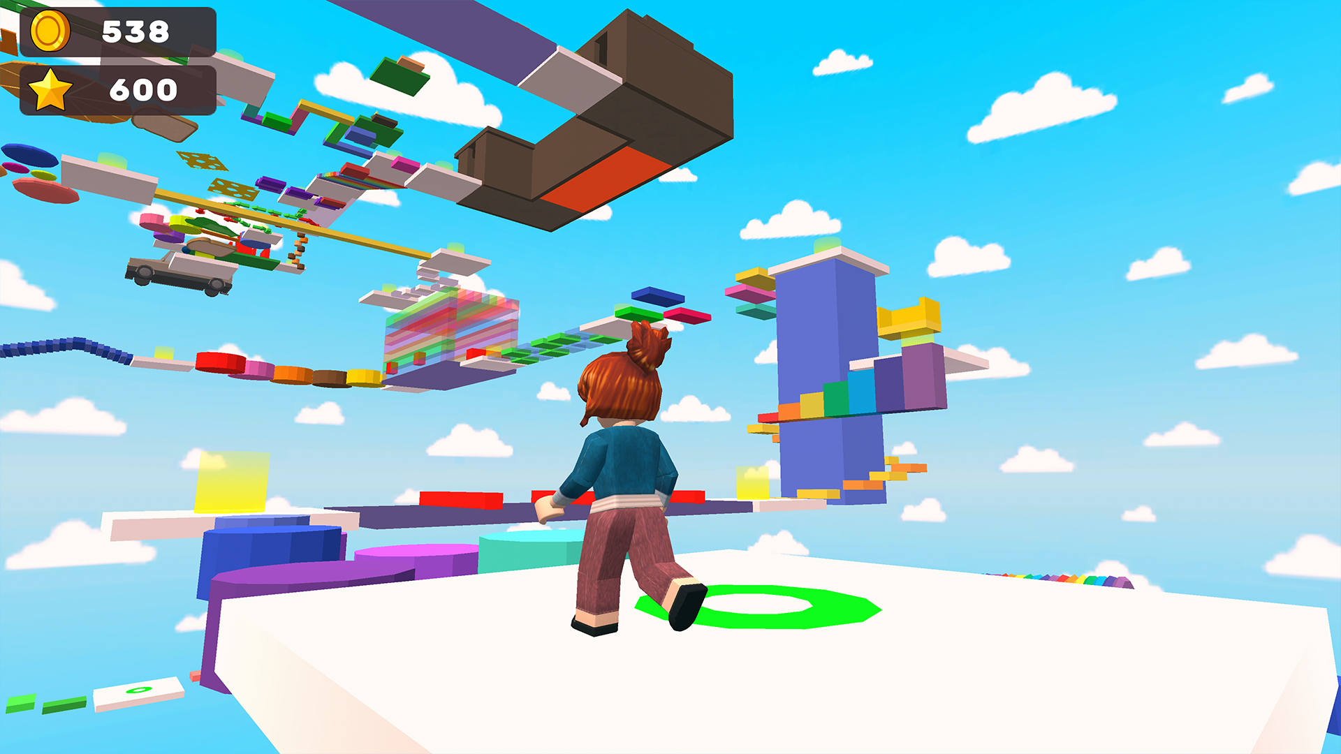 Obby: Mega Parkour Universe! screenshot
