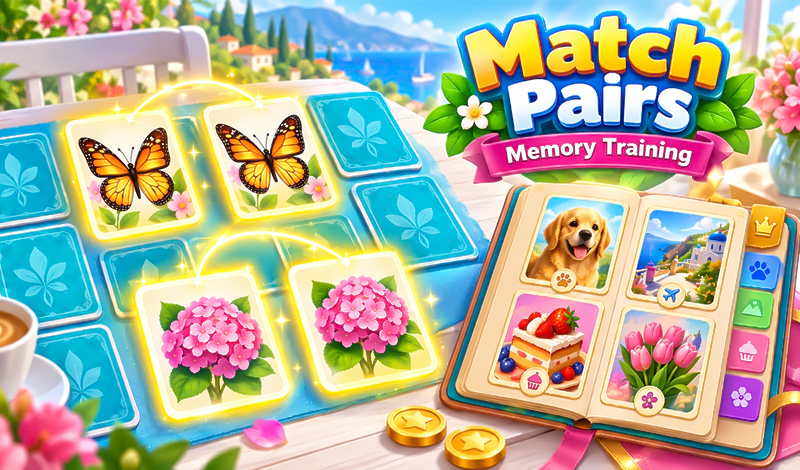Match Pairs: Memory Training game cover