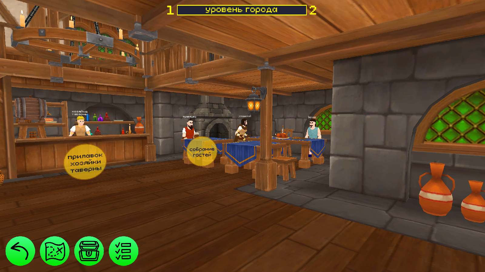 Крафт 3 в ряд: Деревня 3D — screenshot 7