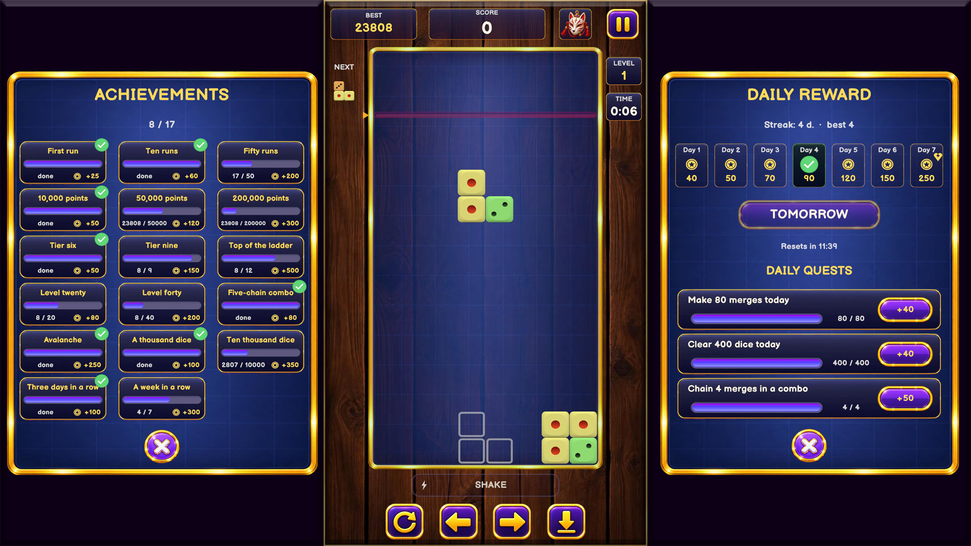 Dice and Talismans — screenshot 1