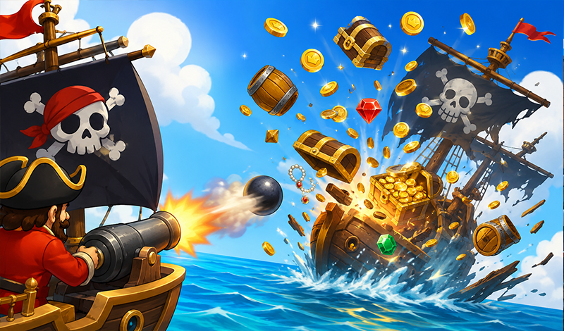 Pirates adventure game cover