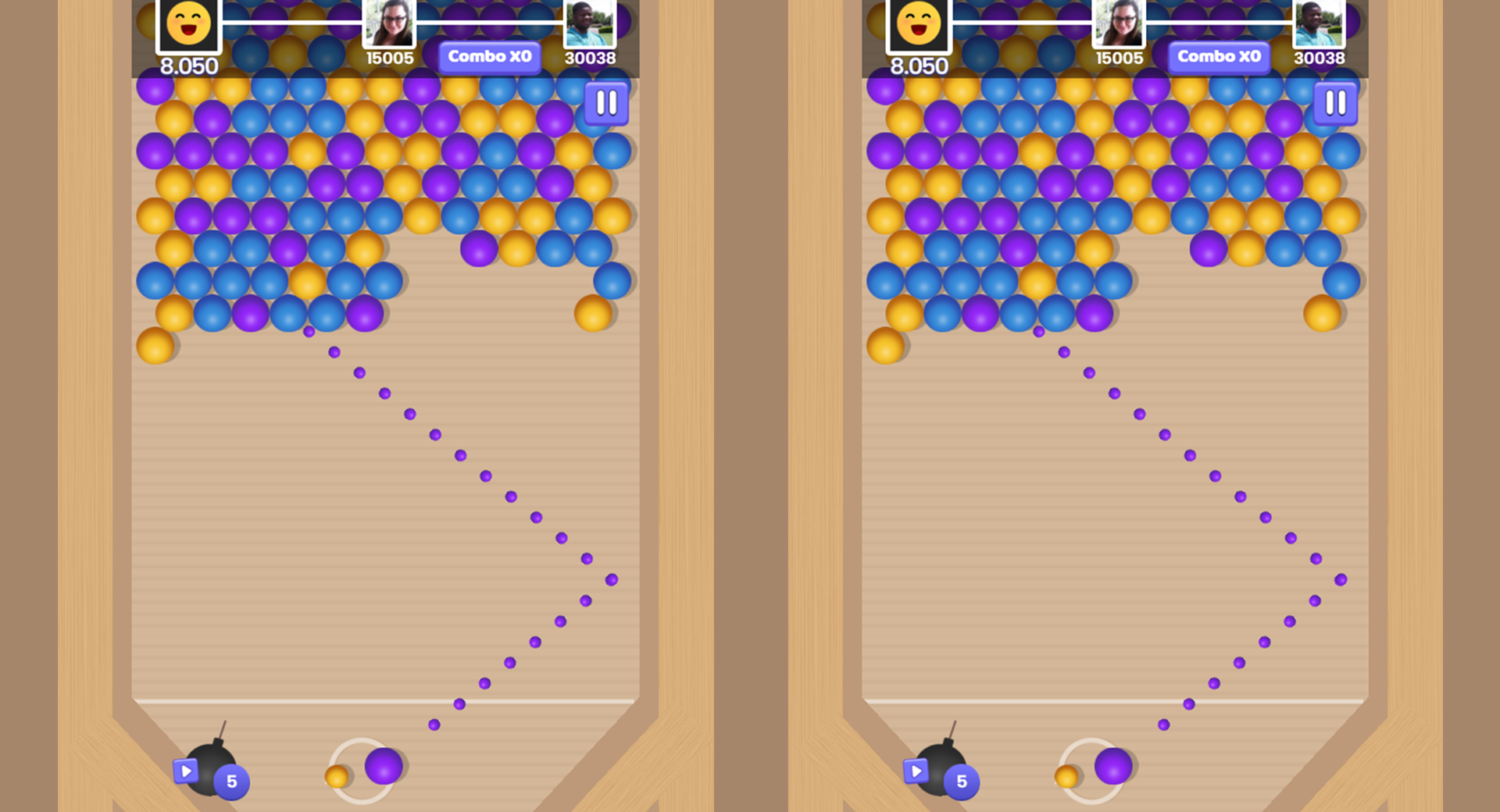 Bubble Fall Shoot screenshot