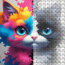 Coloring by numbers: Colored pixel