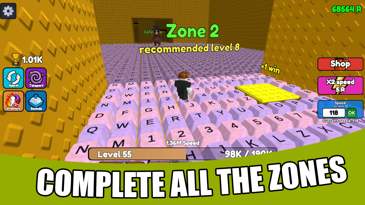 Keyboard Escape: +1 Speed | Sweets — screenshot 2
