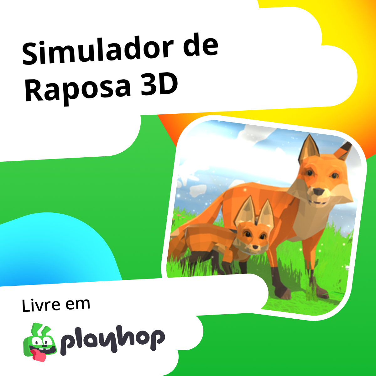 Simulador de Raposa 3D: Jogue Online Grátis no Playhop