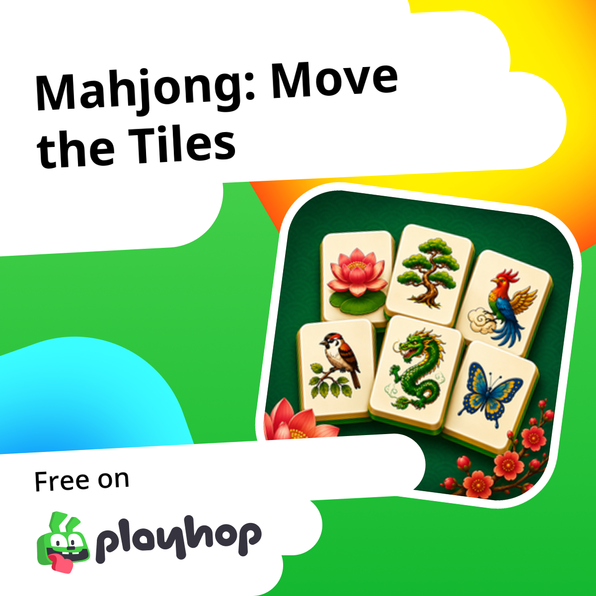 Tile Card Mahjong: Move the Tiles