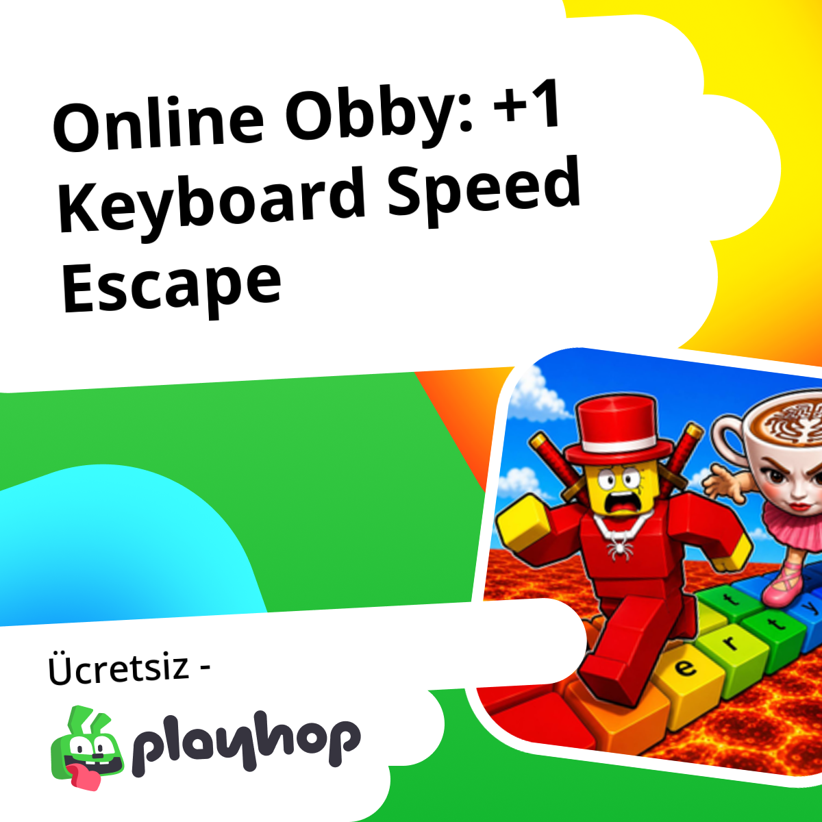 Online Obby: +1 Keyboard Speed Escape