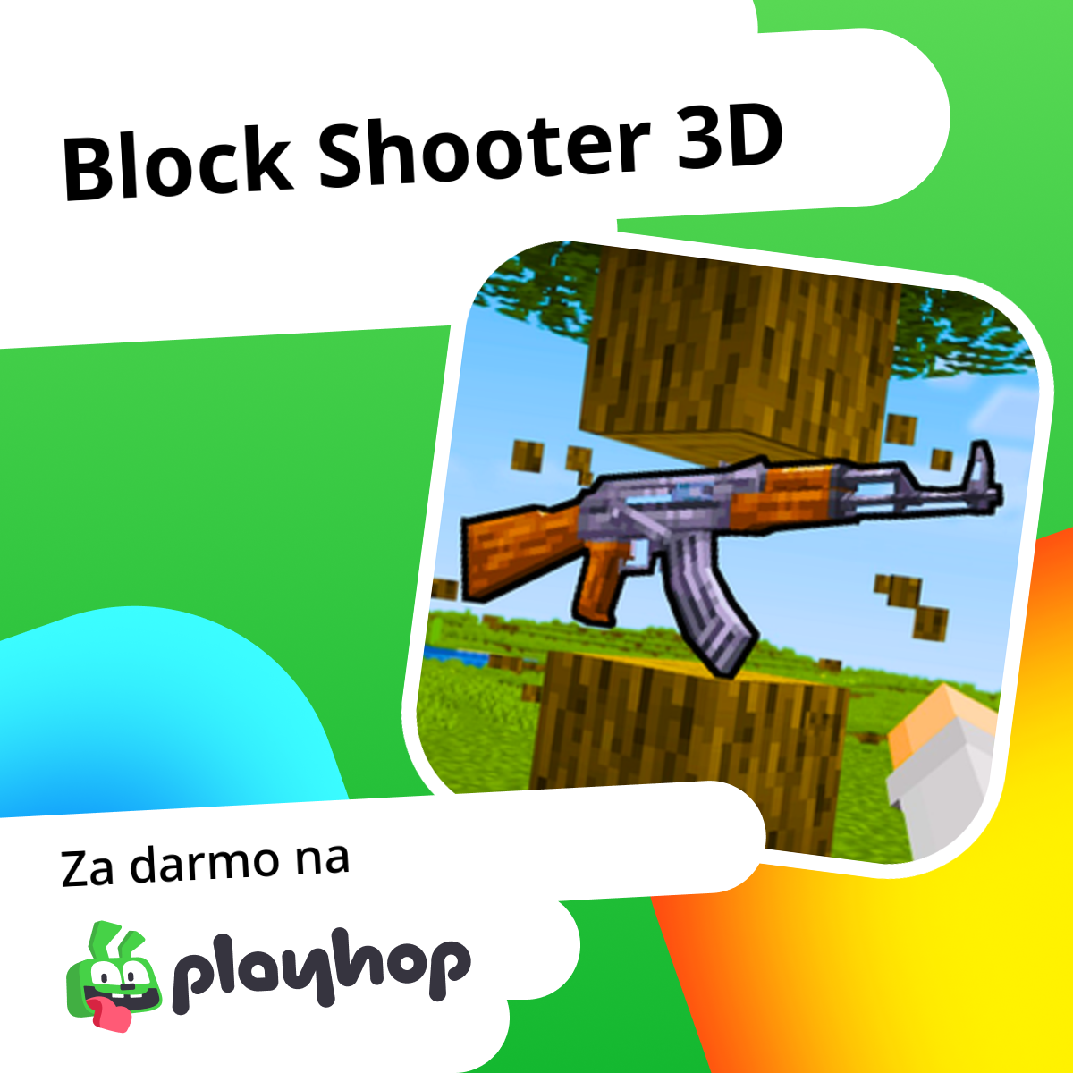 Block Shooter 3D: Graj Za Darmo Online w Playhop