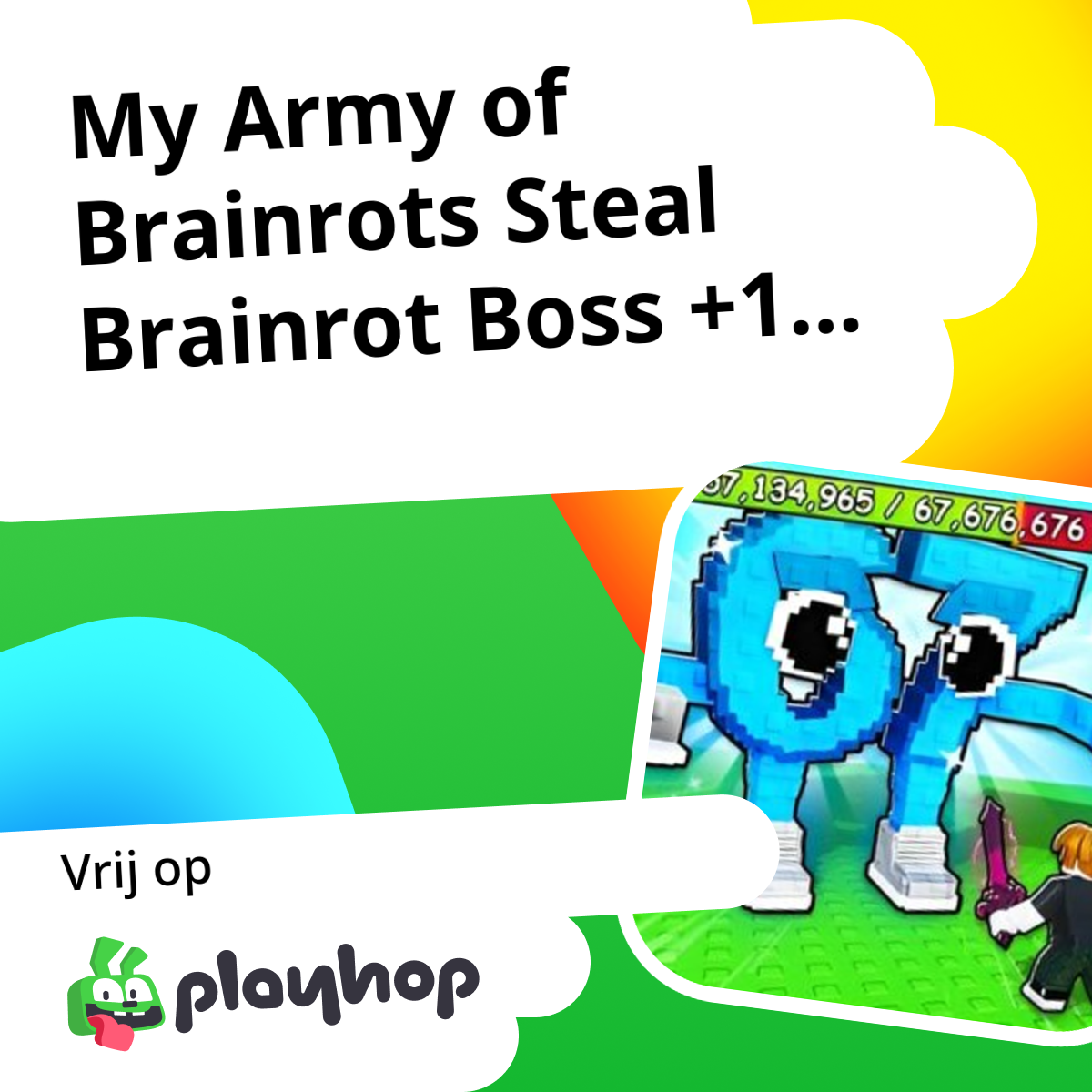 My Army of Brainrots Steal Brainrot Boss +1 Tycoon: Speel Gratis Online ...
