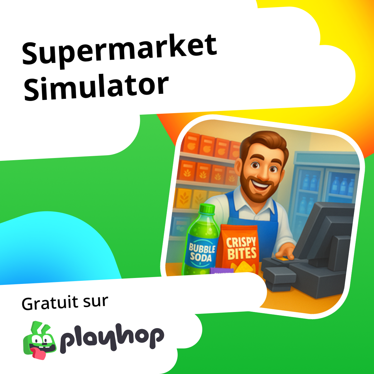 Supermarket Simulator: Jouez en ligne gratuitement sur Playhop
