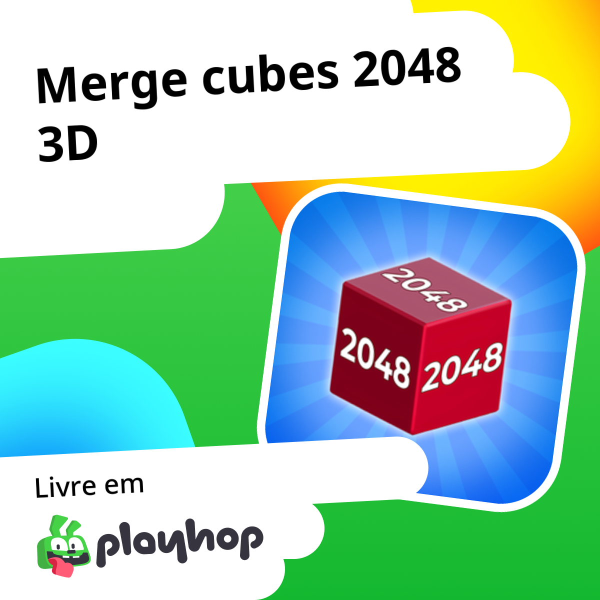 Merge cubes 2048 3D (por SoManyGamesBusiness): Jogue Online ...