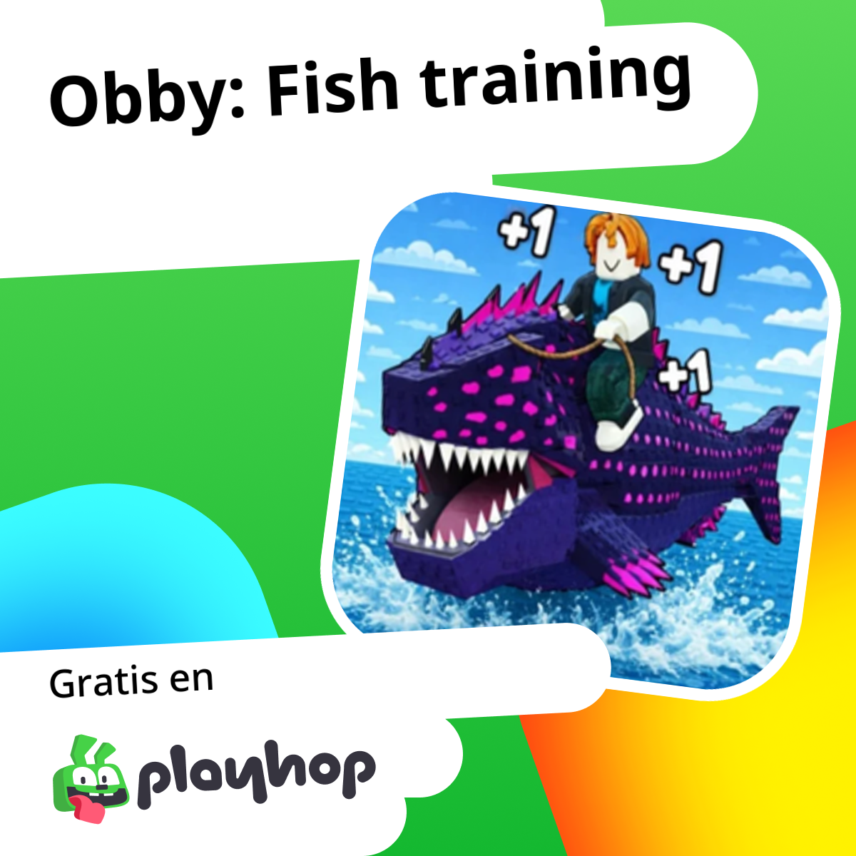 Obby: Fish training: Juega en línea gratis en Playhop