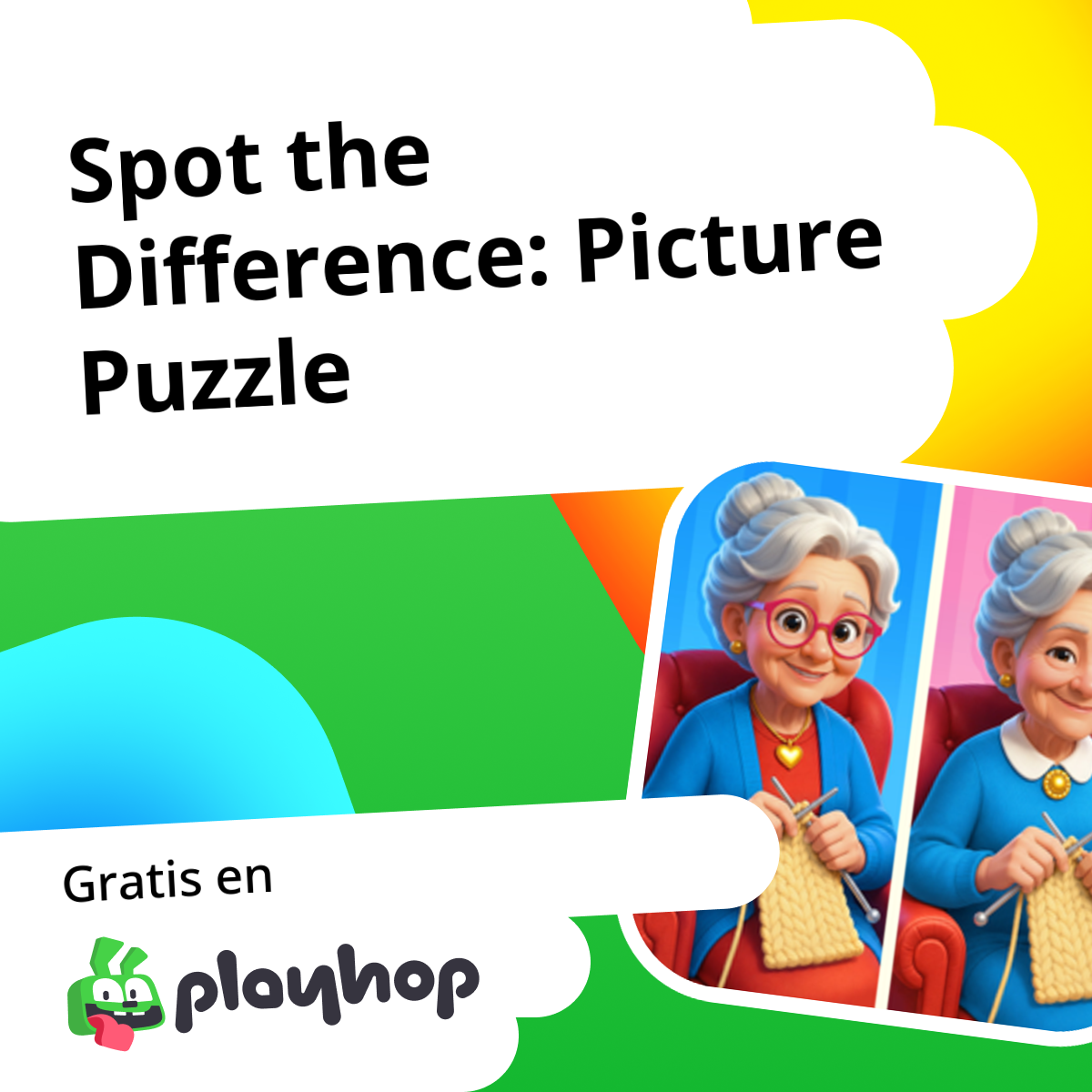 Spot the Difference: Picture Puzzle: Juega en línea gratis en Playhop