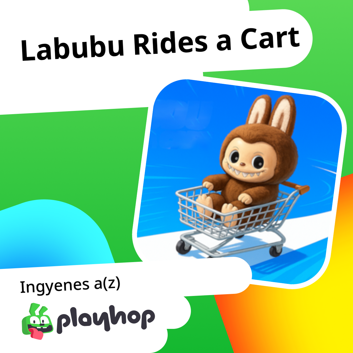 Labubu Rides a Cart (által AM): Játssz Ingyen Online Playhop