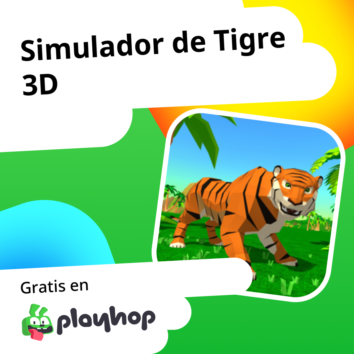 Simulador de Tigre 3D (por CyberGoldfinch): Juega Gratis Online en Playhop