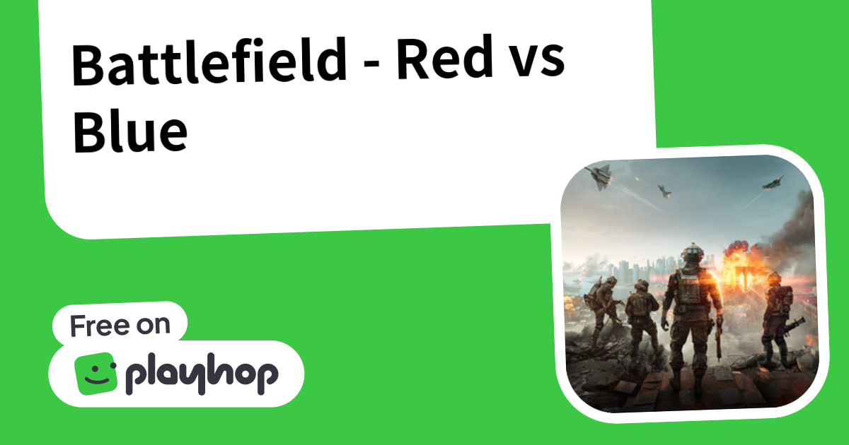 Play Battlefield - Red vs Blue - Free Online Game