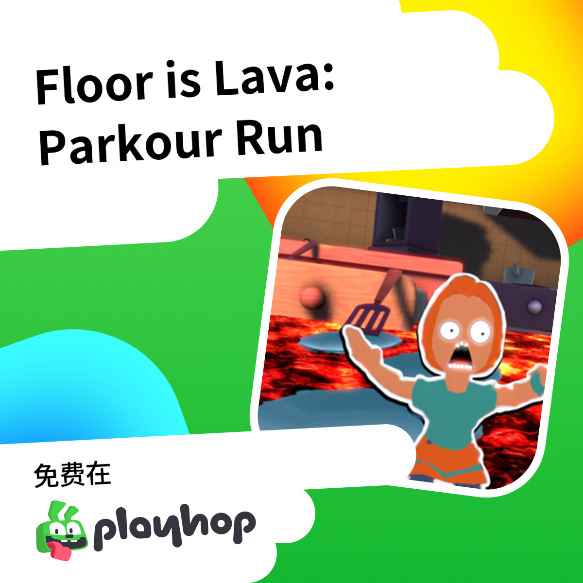 Play Floor is Lava: Parkour Run - Recommended Game
