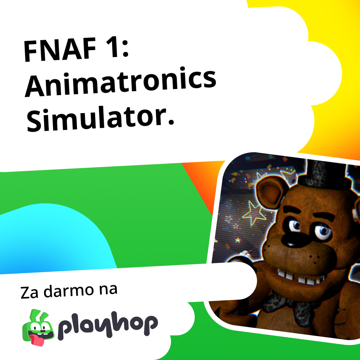 FNAF 1: Animatronics Simulator. (przez lan4ikDeveloper): Graj Online Za