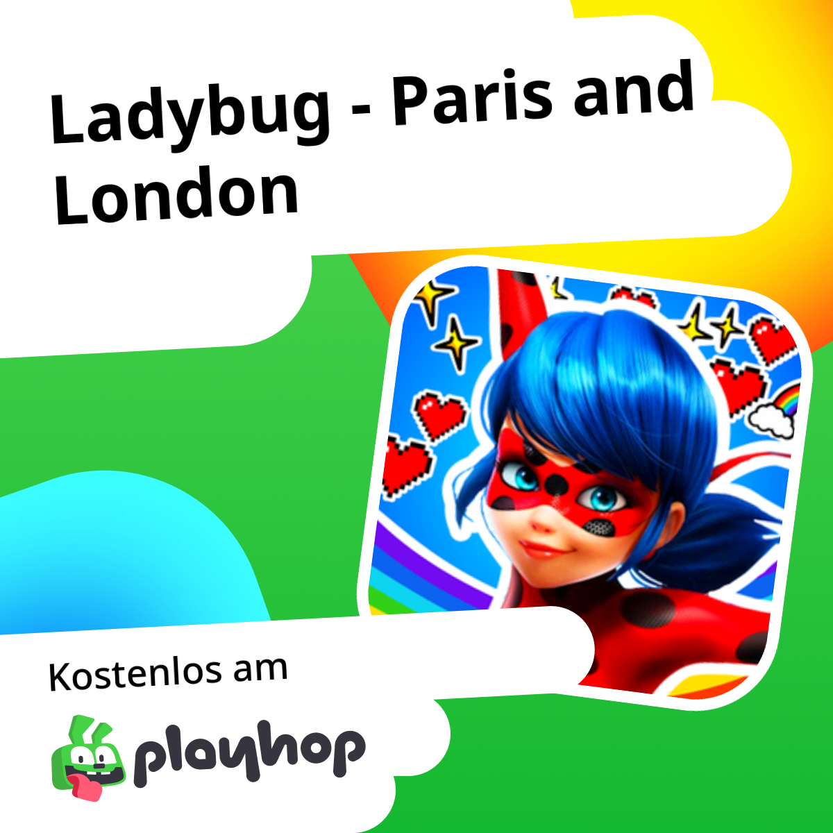 Ladybug - Paris and London: Kostenlos online spielen auf Playhop