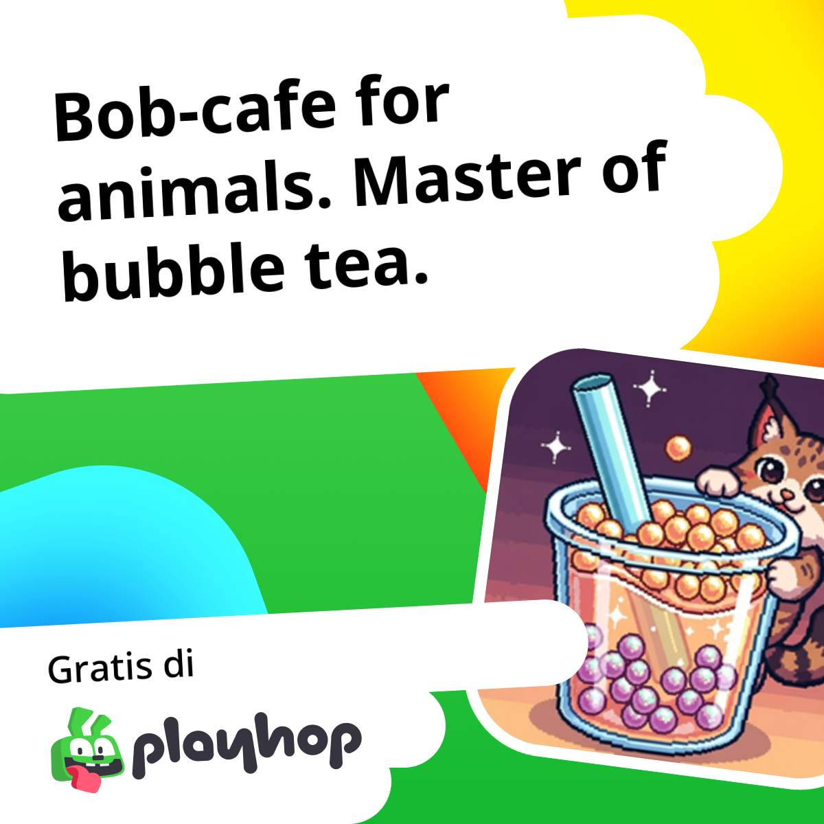 Play Bob-cafe for animals. Master of bubble tea - Free Online Game