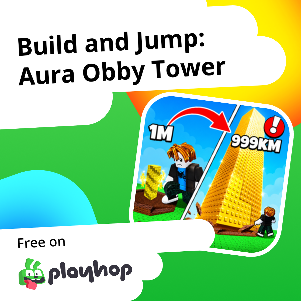 Build and Jump: Aura Obby Tower: Play Online For Free On Playhop