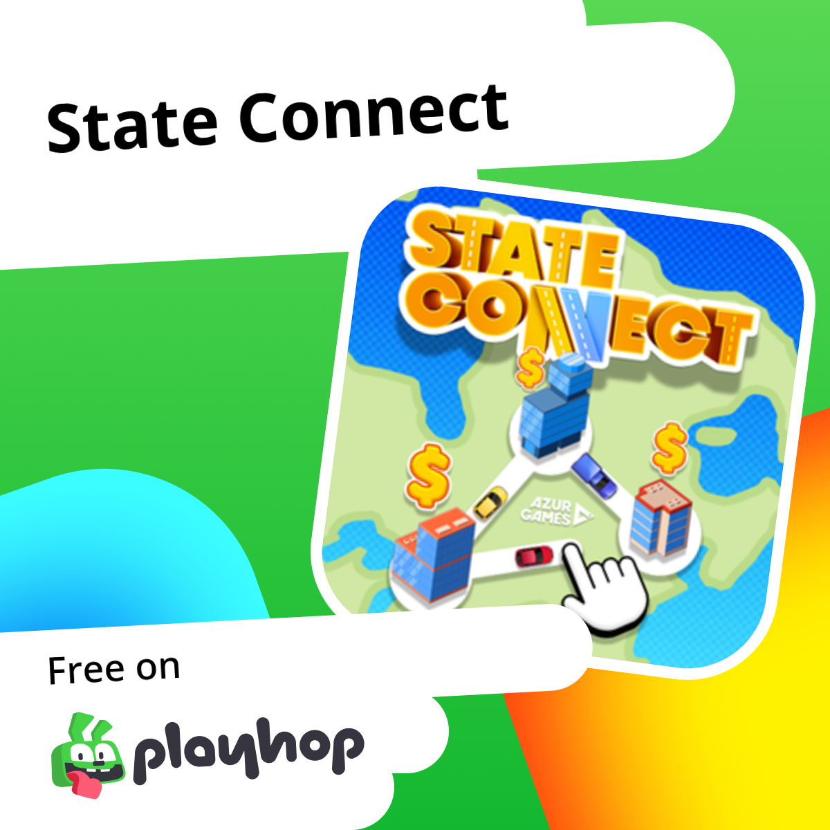 Animated Graph Inrease State Connect: Play Online For Free On Playhop