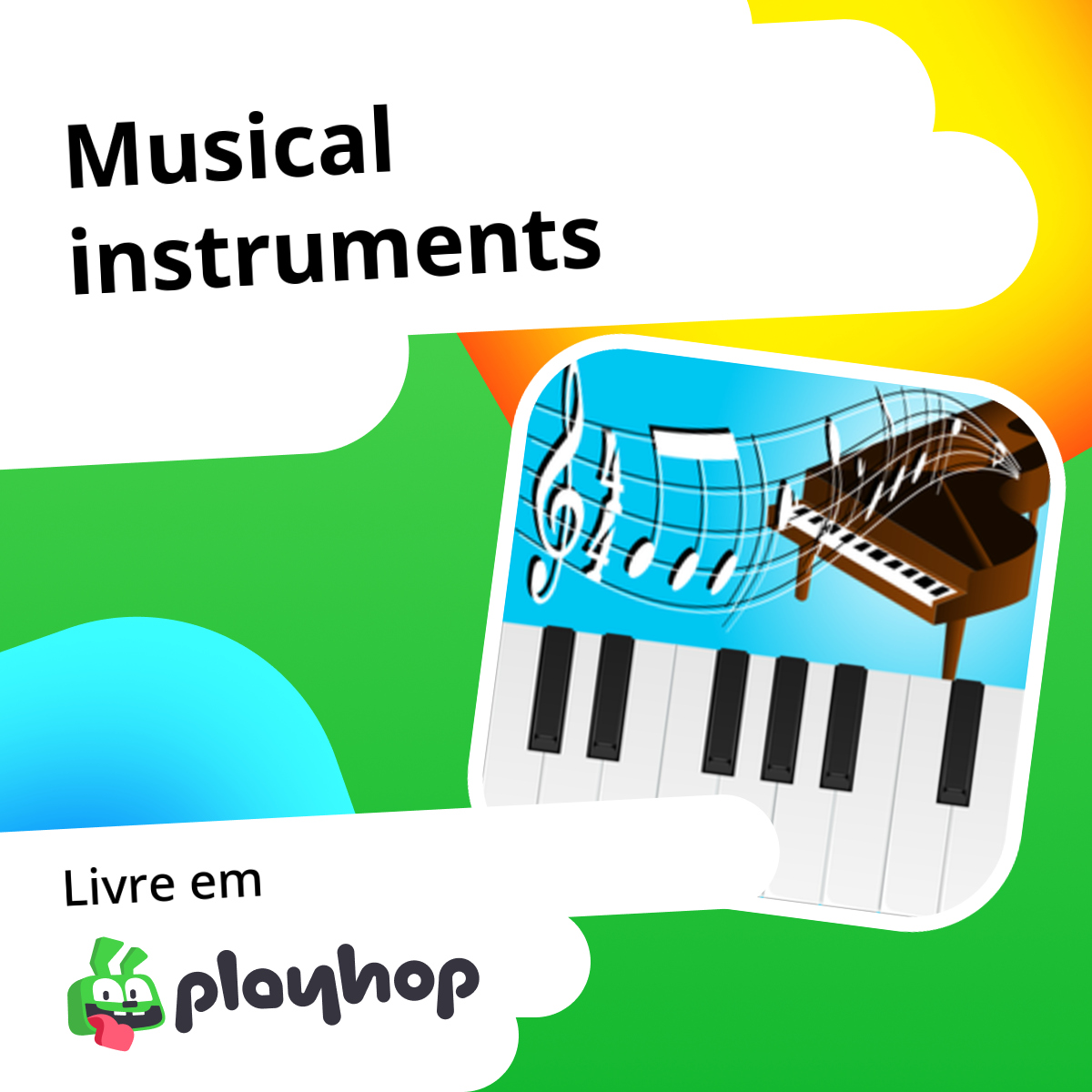Three Muscal Instruments Musical instruments: Jogue Online Grátis no Playhop