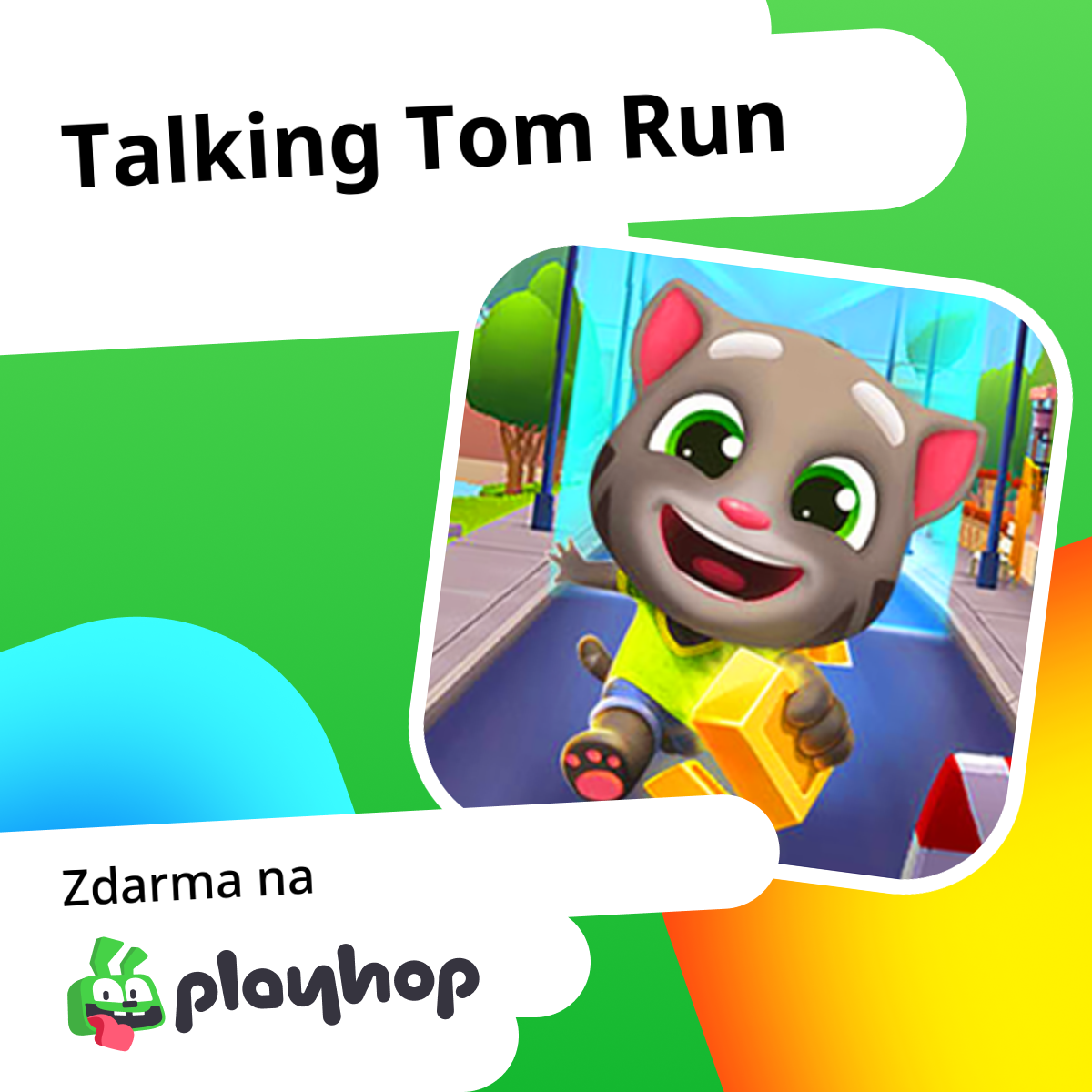 Talking Tom Run: Hrajte online zdarma na Playhop