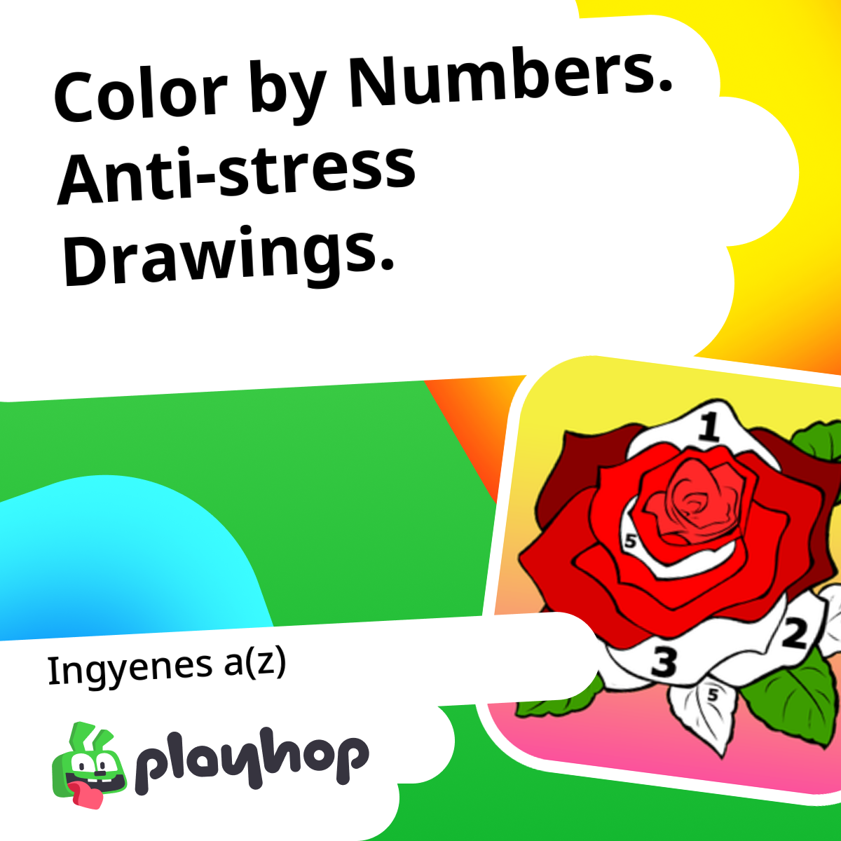 Color by Numbers. Anti-stress Drawings.: Játssz ingyen online a(z ...