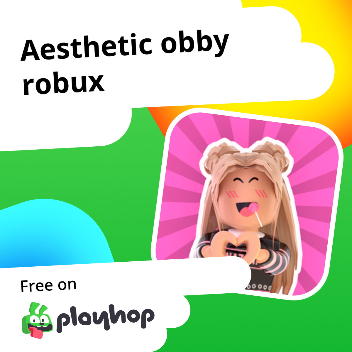 Aesthetic obby robux: Play Online For Free On Playhop