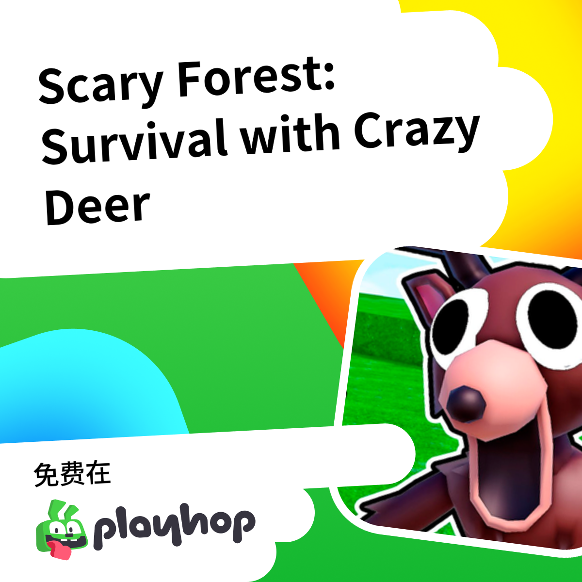 Play Scary Forest: Survival with Crazy Deer - Recommended Game