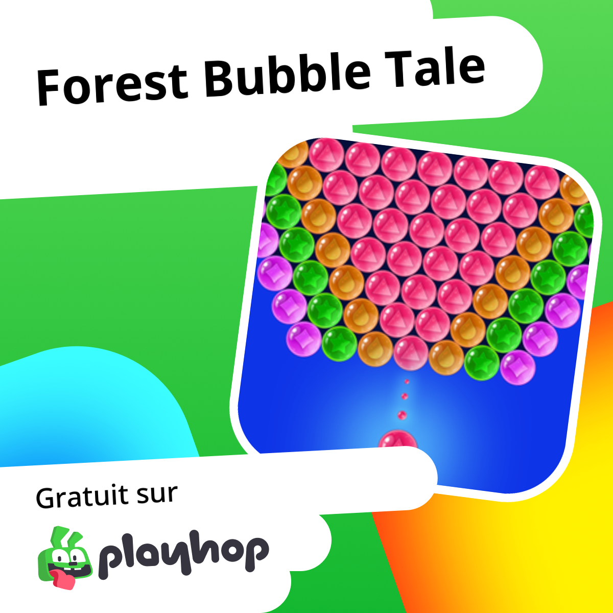 Forest Bubble Tale: Jouez en ligne gratuitement sur Playhop