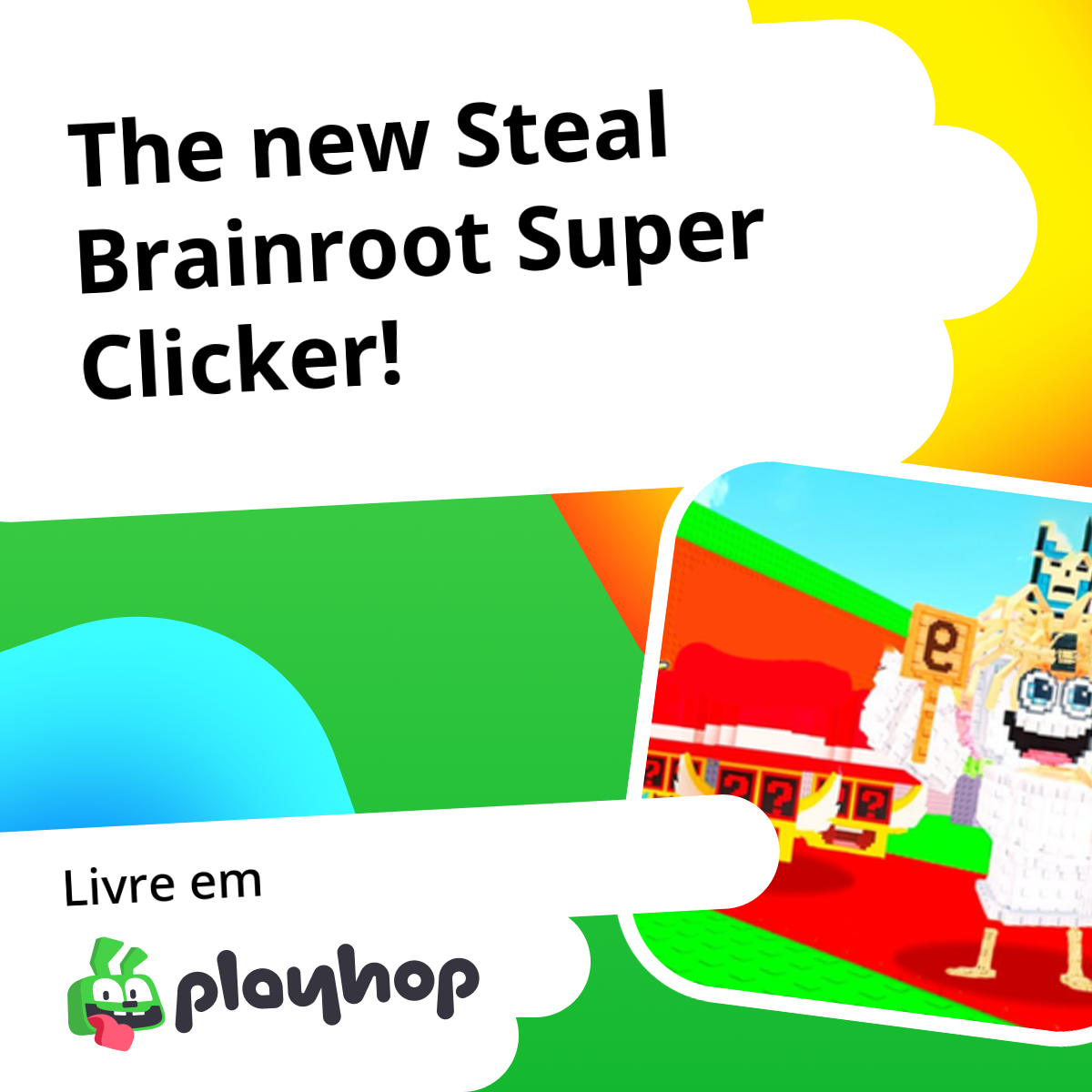 The new Steal Brainroot Super Clicker!: Jogue Online Grátis no Playhop