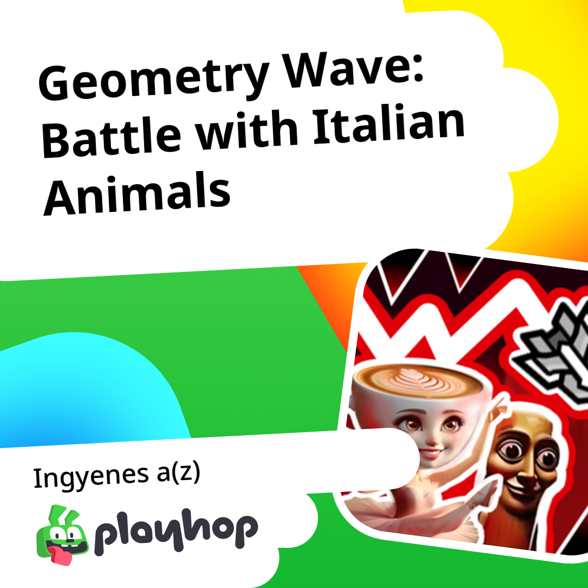 Geometry Dash: Battle with Italian Animals (által RANT): Játssz Ingyen ...