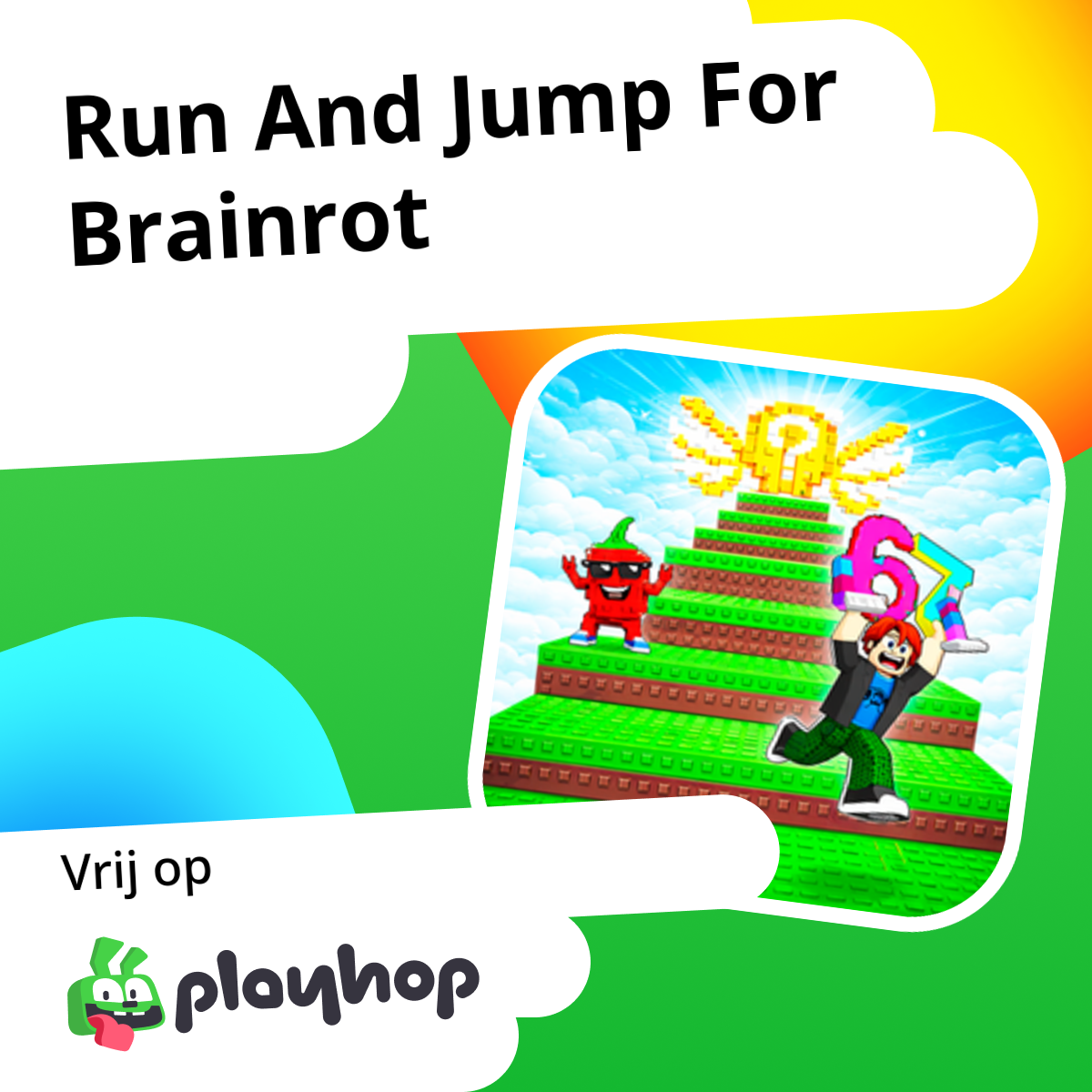 Run And Jump For Brainrot: Speel Gratis Online op Playhop