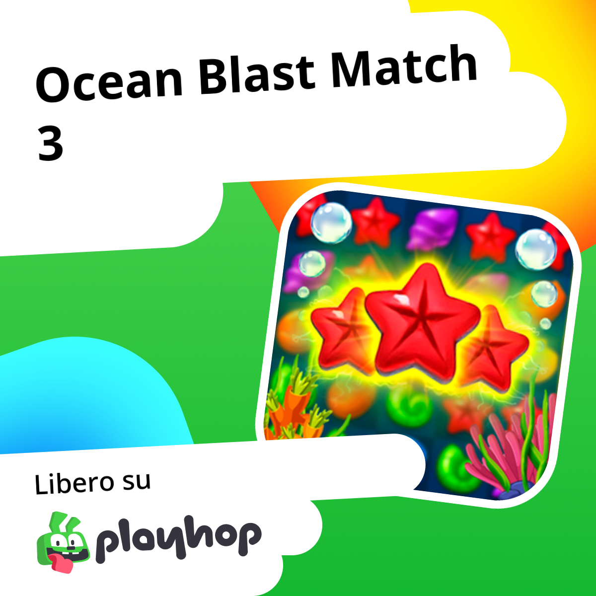 Ocean Blast Match 3: Gioca Gratis Online su Playhop