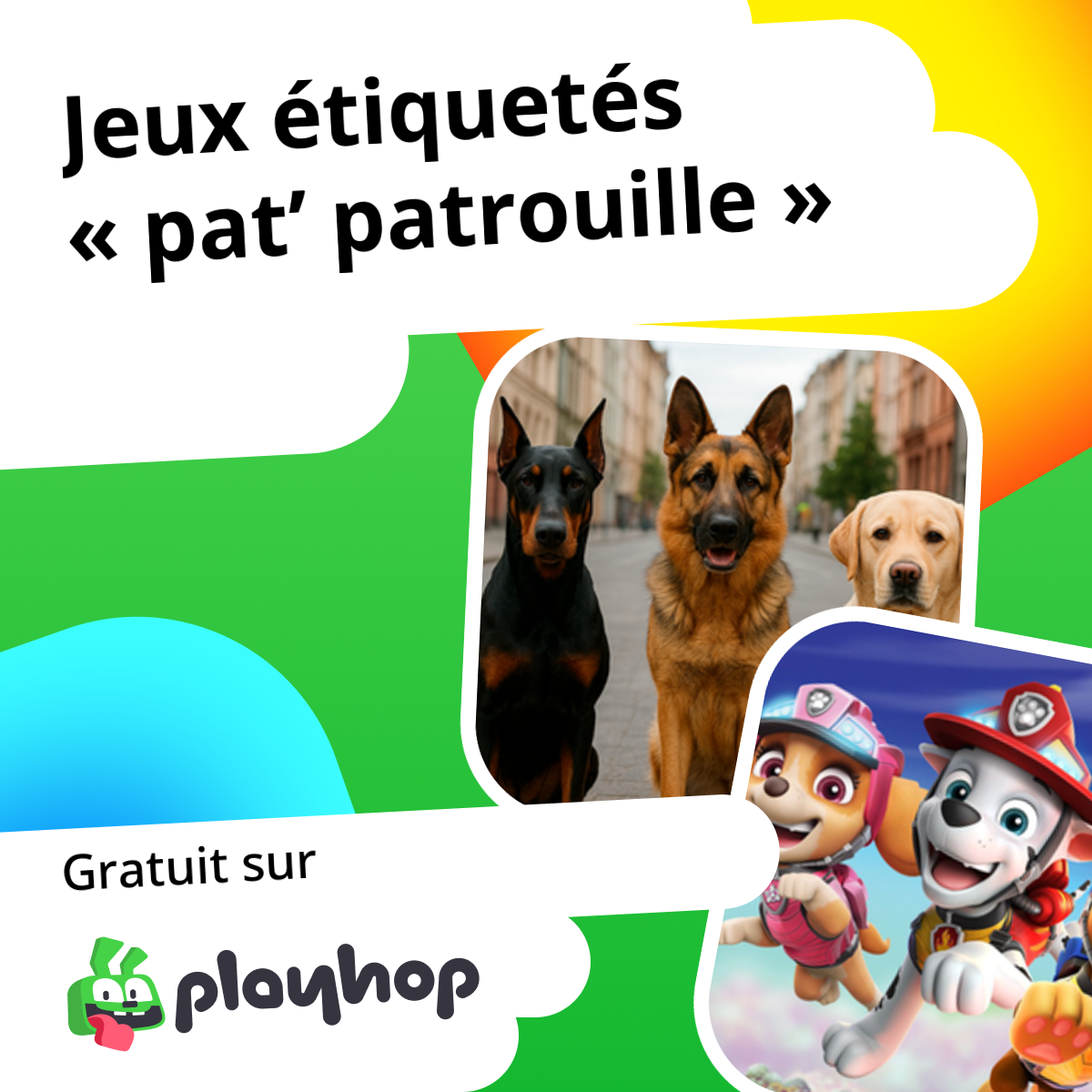 Jeux pat’ patrouille En Ligne: Jouez Gratuitement Sur Playhop