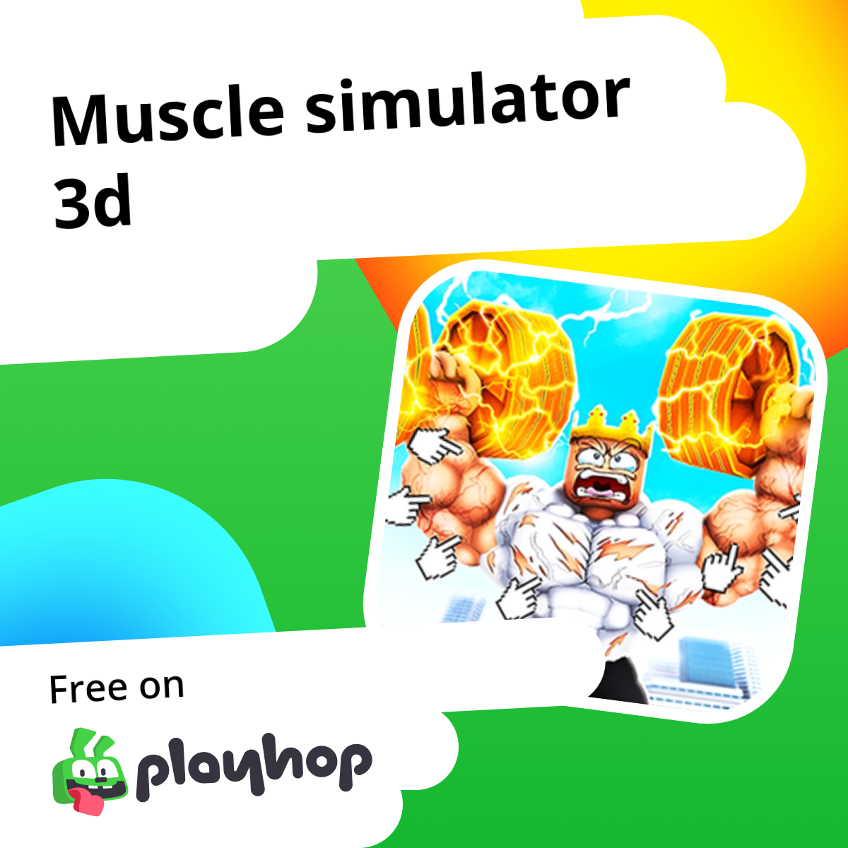 Muscle simulator 3d (by FenixLab Games): Play Online For Free On Playhop