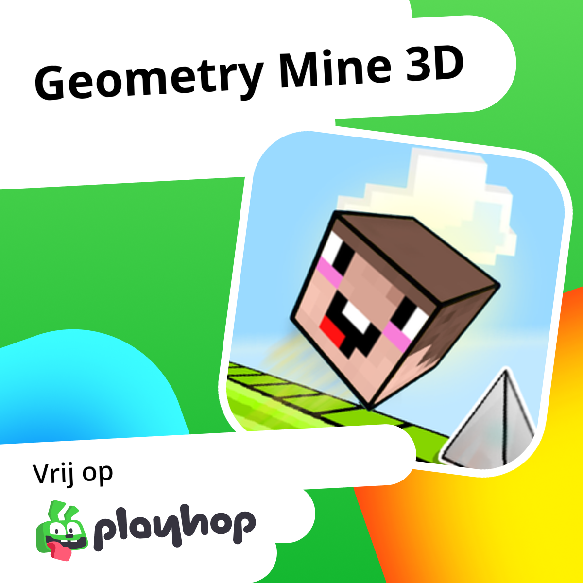 Geometry Mine 3D: Speel Gratis Online op Playhop
